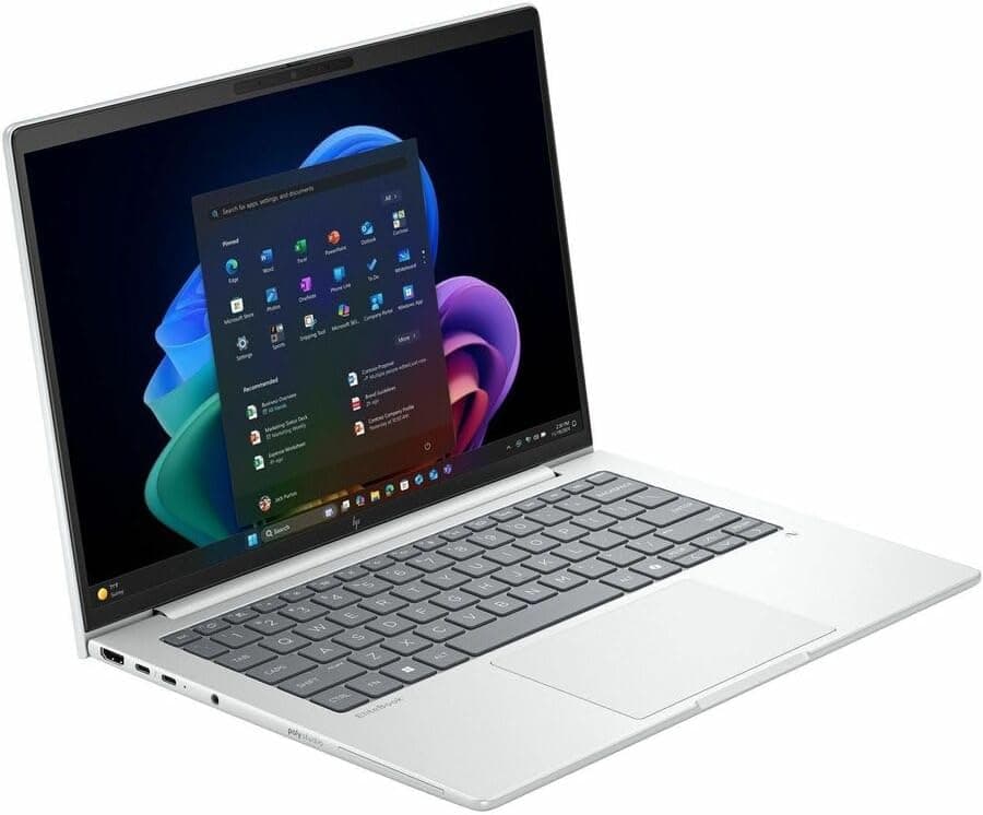 لپ تاپ اچ پی استوک hp EliteBook 8 G1i 16 Ryzen 7 pro-250 16GB 256GB SSD Radeon 780m — تصویر ۴
