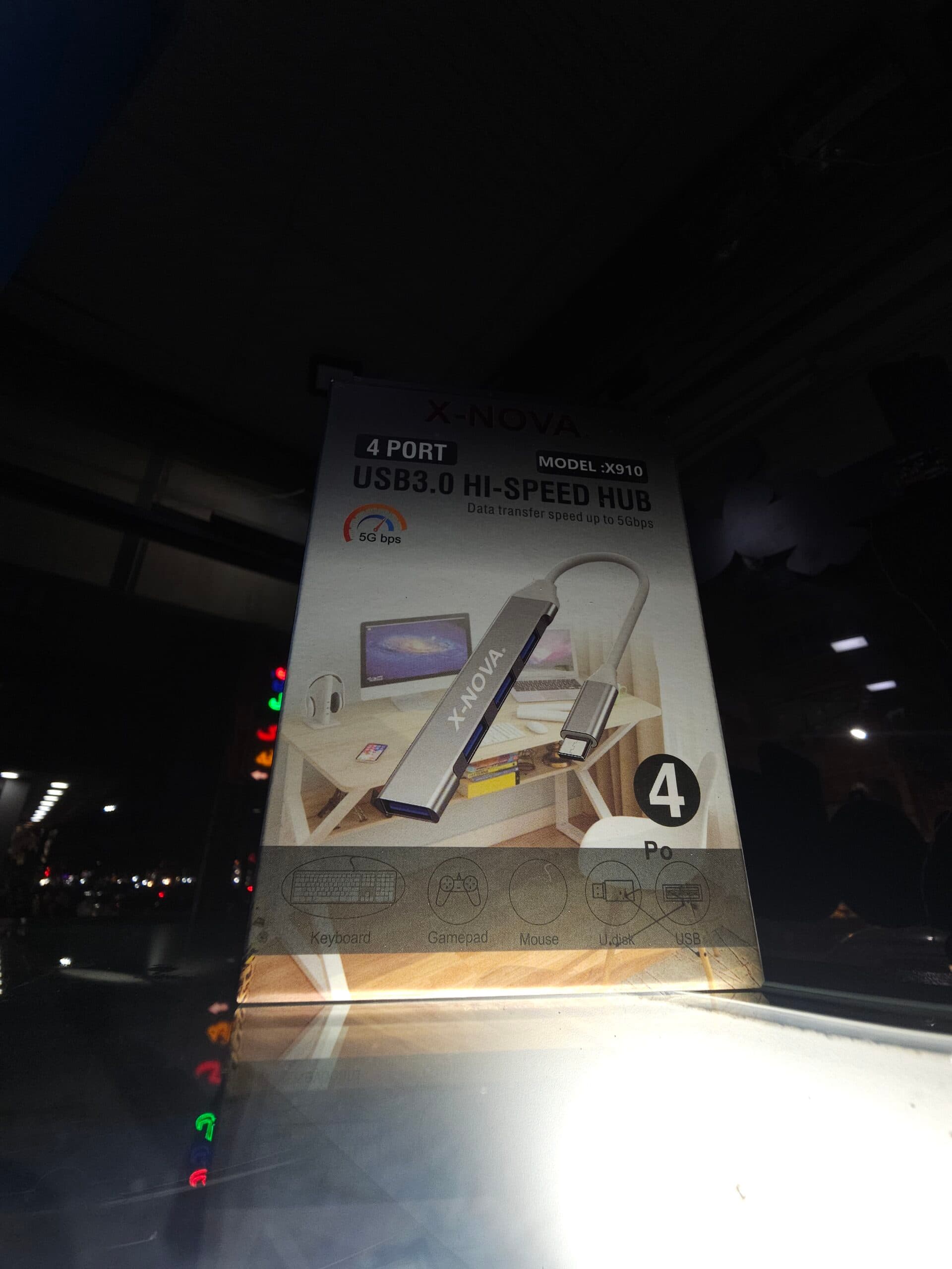 هاب USB3.0 چهار پورت X-NOVA با سری Type-C مدل x910 — تصویر ۱۰