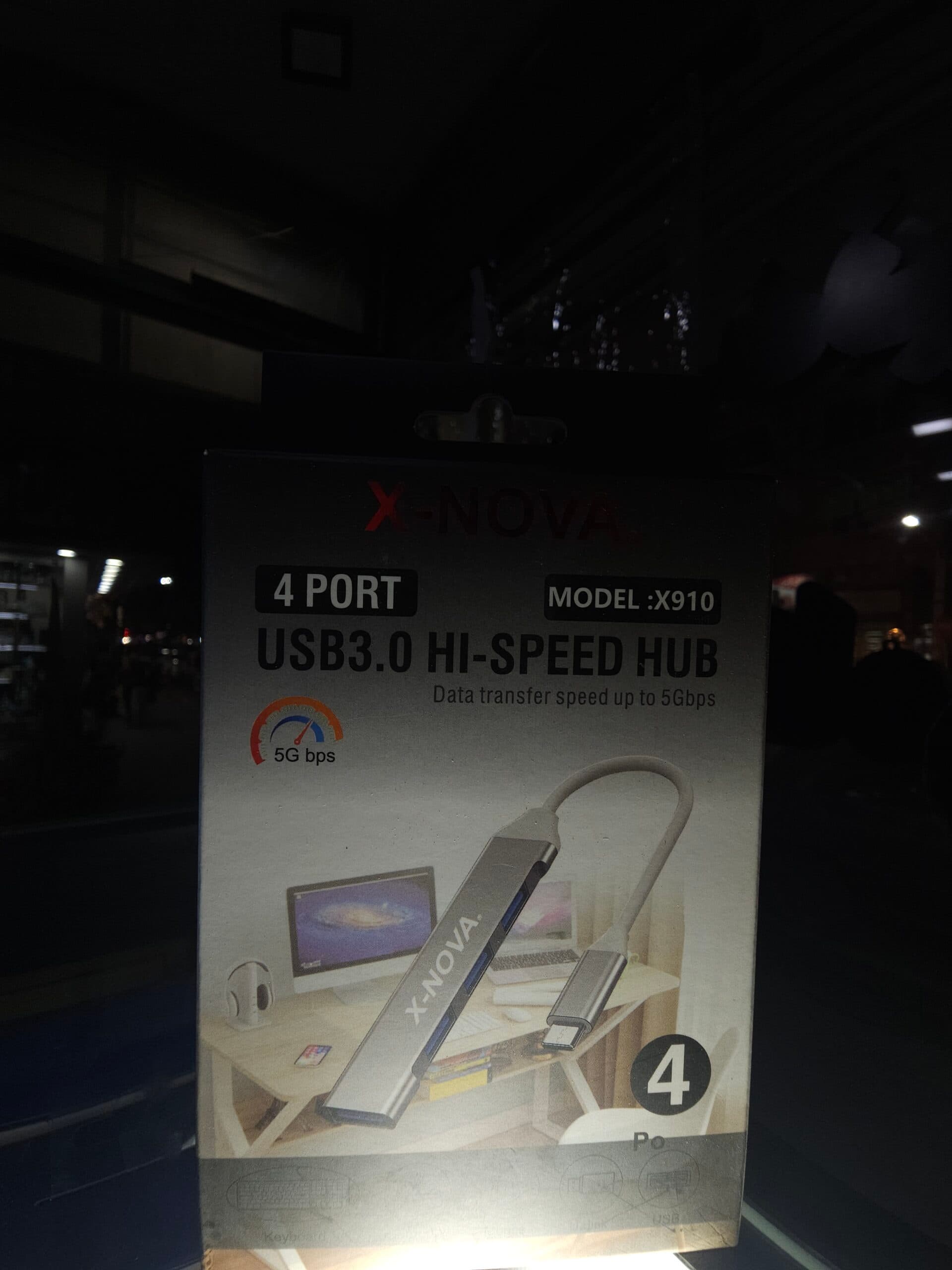 هاب USB3.0 چهار پورت X-NOVA با سری Type-C مدل x910 — تصویر ۱۱