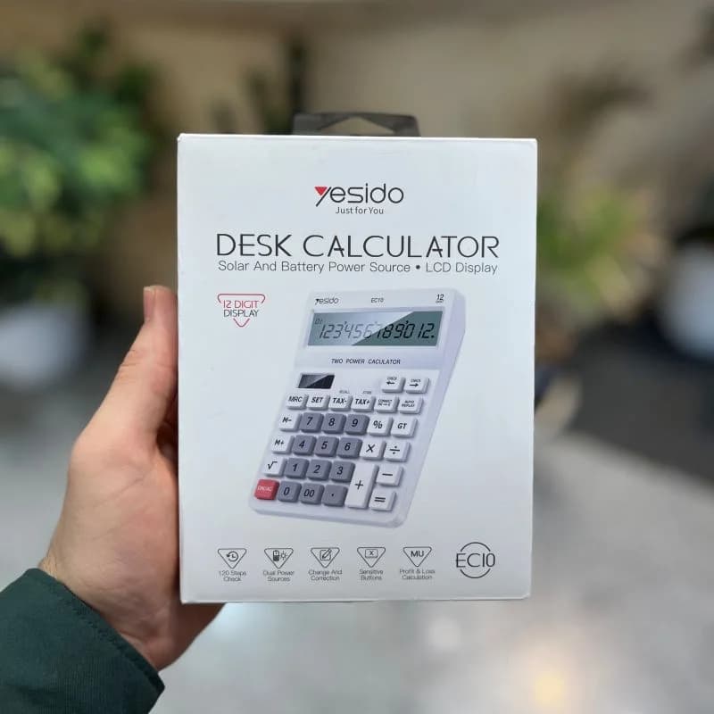 ماشین حساب یسیدو YESIDO EC10 — تصویر ۳