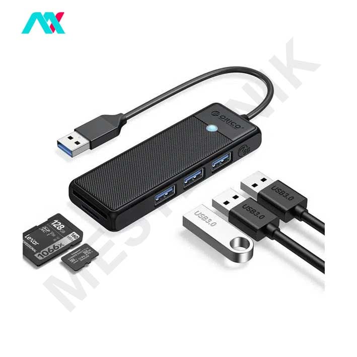 هاب USB و کارت خوان اوریکو مدل PAPW3AT-U3-015 — تصویر ۴