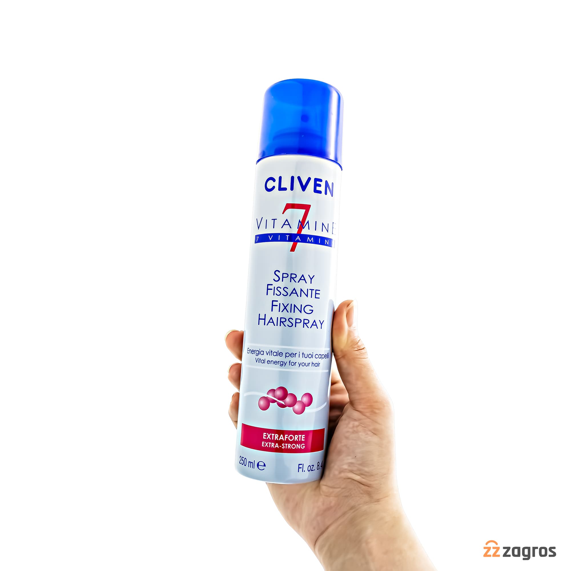 اسپری نگهدارنده حالت مو 7 ویتامین کلیون مدل Extra Strong حجم 250 میل — تصویر ۸