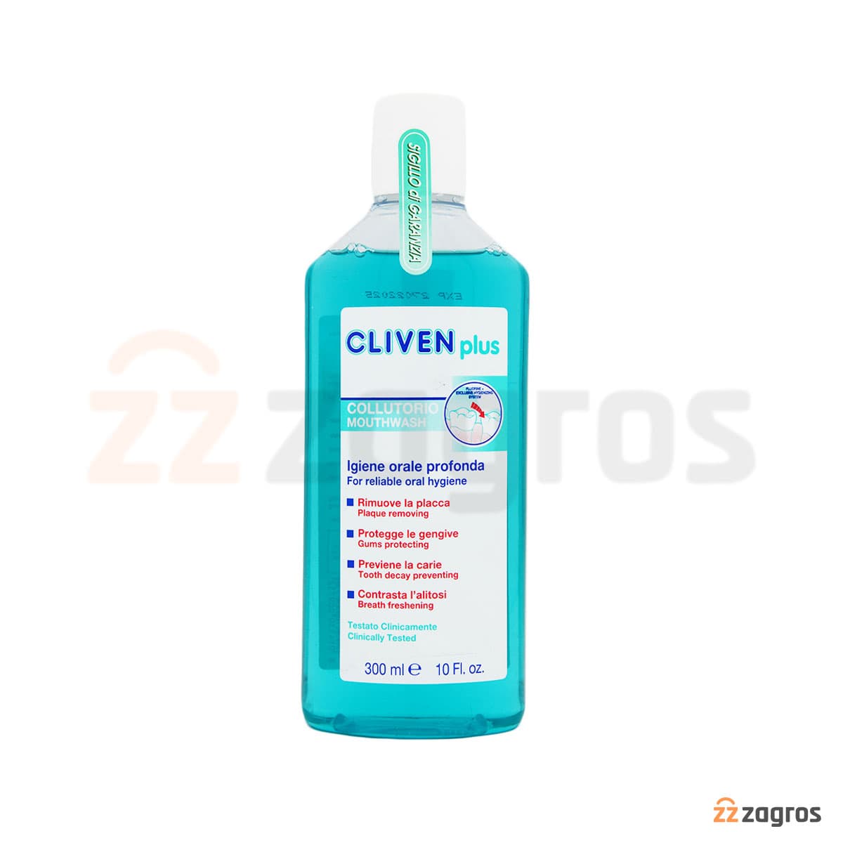 دهان شویه کلیون مدل Plus حجم 300 میل — تصویر ۲