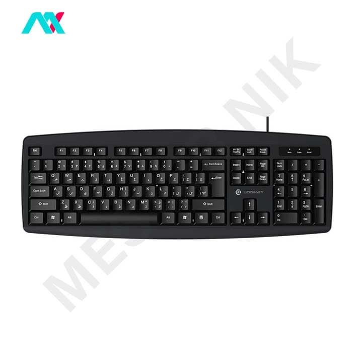 کیبورد سیمی لاجیکی مدل K113B — تصویر ۷