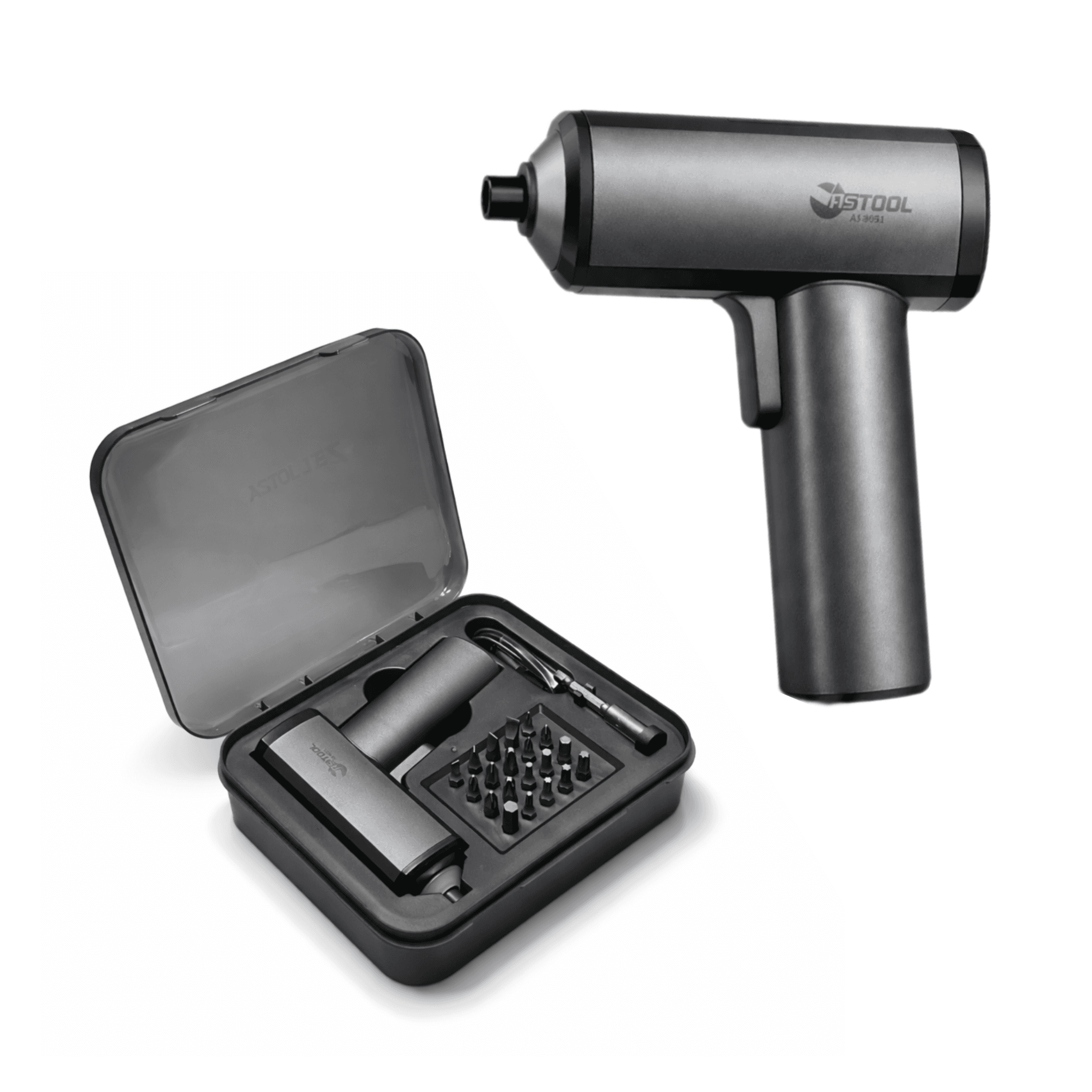 دریل شارژی پیچ بند ۳.۶ ولت a.s tools مجموعه ۲۱ عددی مدل AS-8021 — تصویر ۴