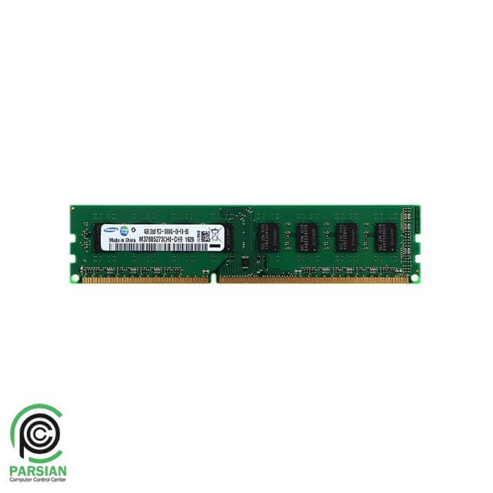 رم دسکتاپ سامسونگ مدل 1333 DDR3 PC3 10600s MHz CL9 ظرفیت 4 گیگابایت