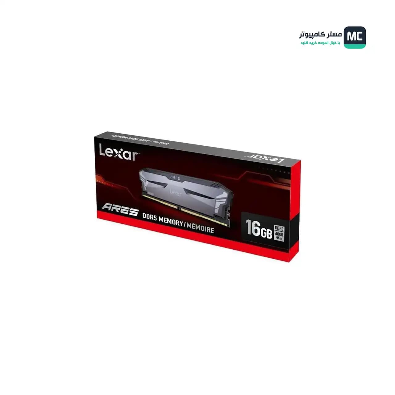 رم لکسار ARES 16GB 16GBx1 4800MHz CL40 DDR5 — تصویر ۳