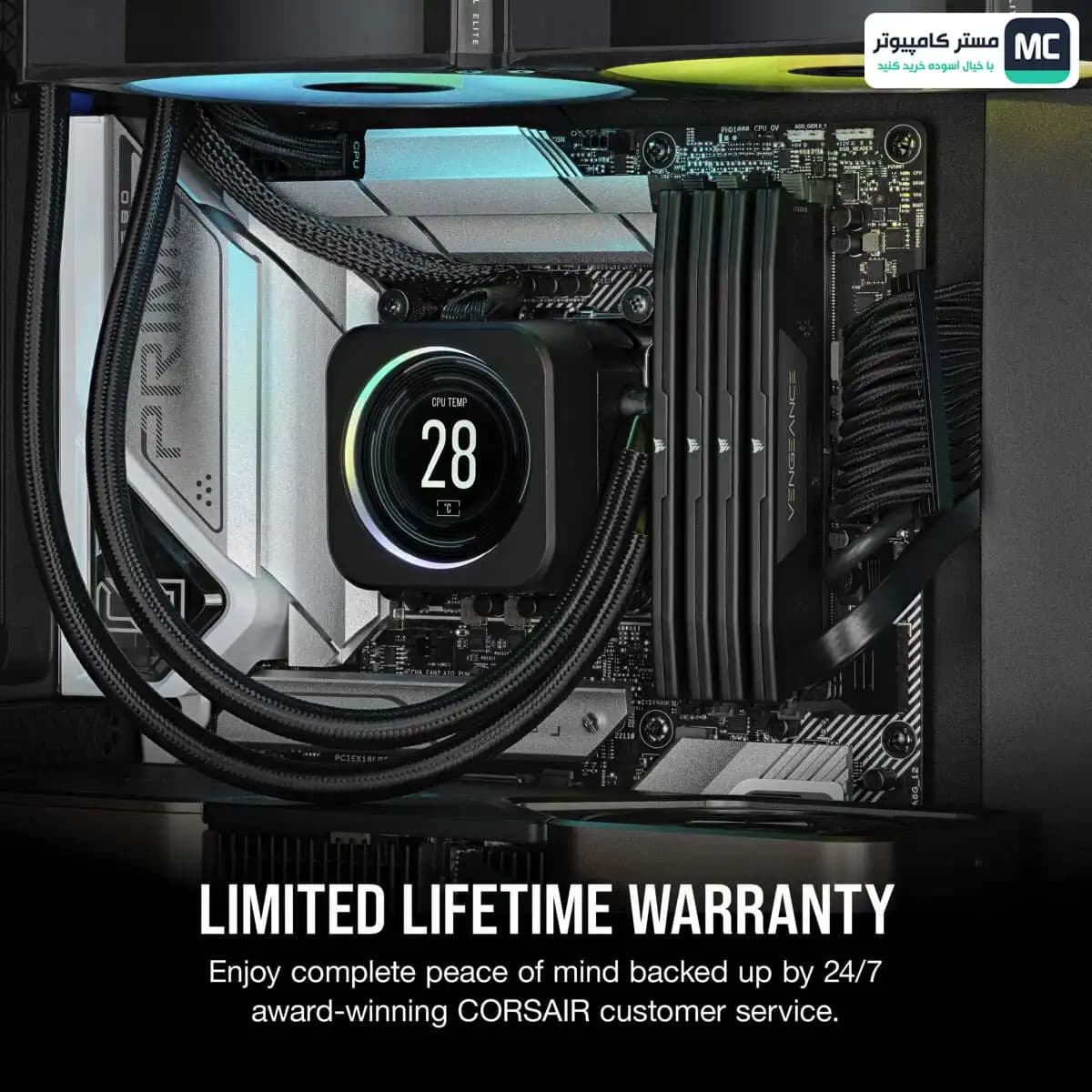 رم کورسیر Vengeance 16GB 8GBx2 5200MHz CL40 DDR5 — تصویر ۵