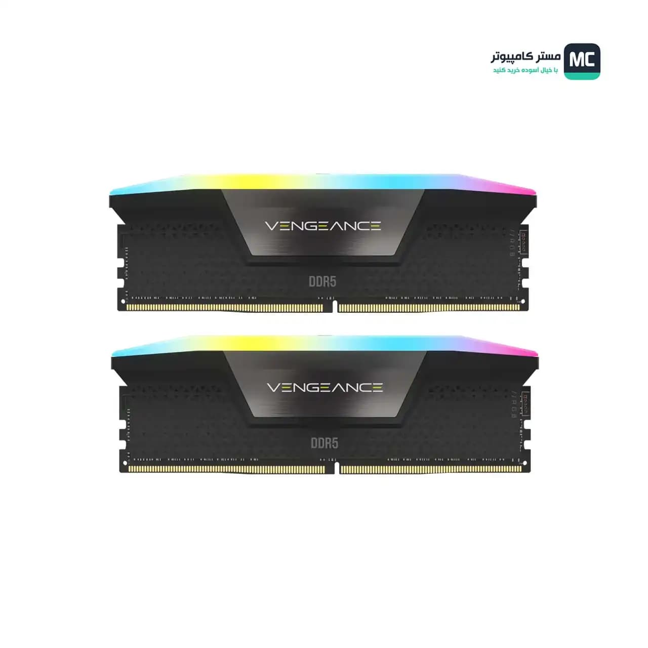 رم کورسیر VENGEANCE RGB 48GB 24GBx2 5600MHz CL40 DDR5