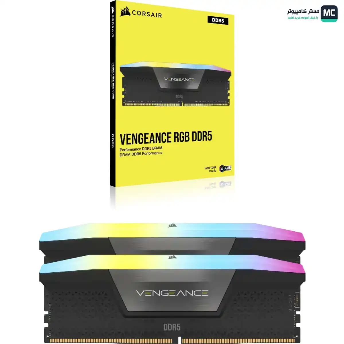 رم کورسیر VENGEANCE RGB 48GB 24GBx2 5600MHz CL40 DDR5 — تصویر ۷