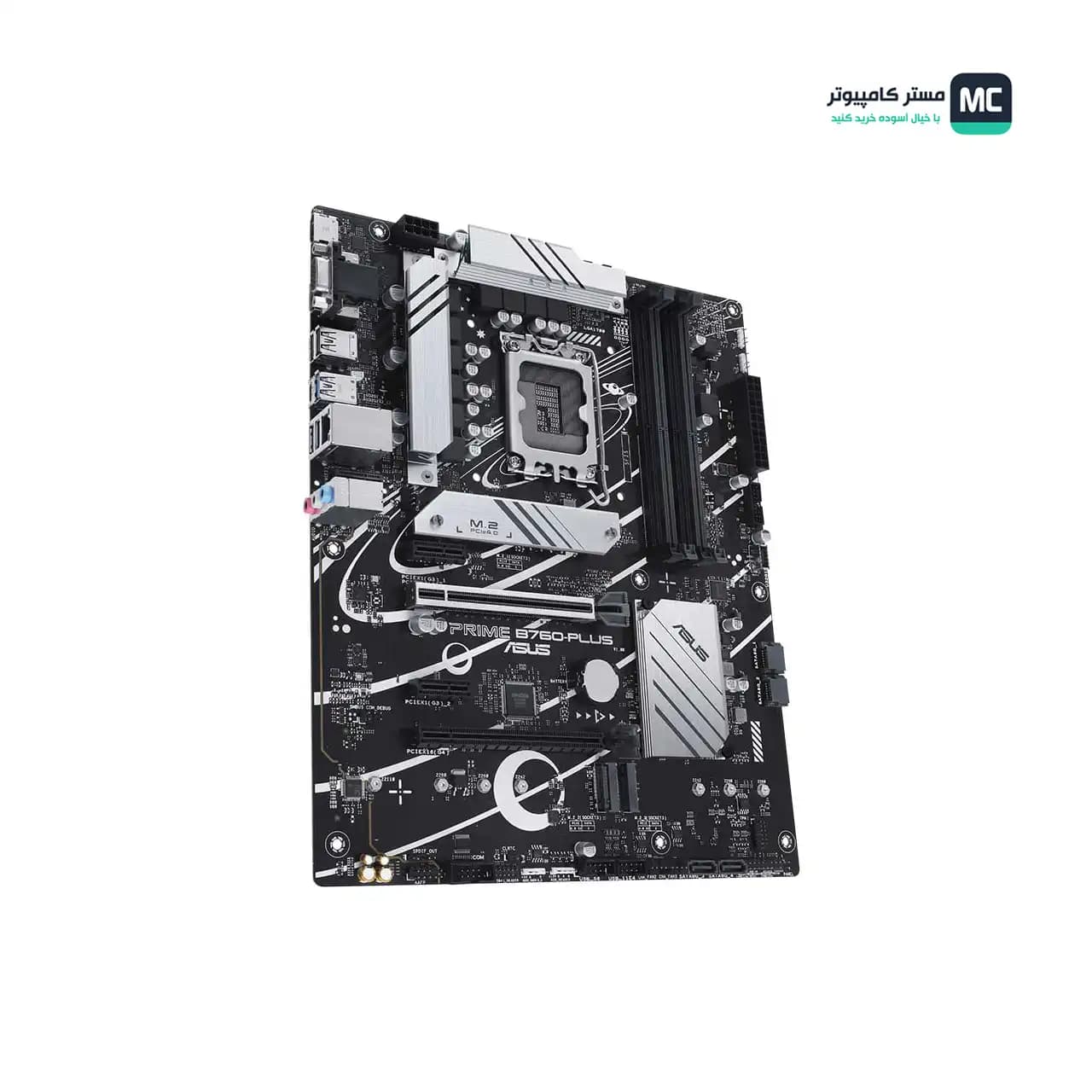 مادربرد ایسوس PRIME B760 PLUS DDR5 (درحدنو) — تصویر ۳