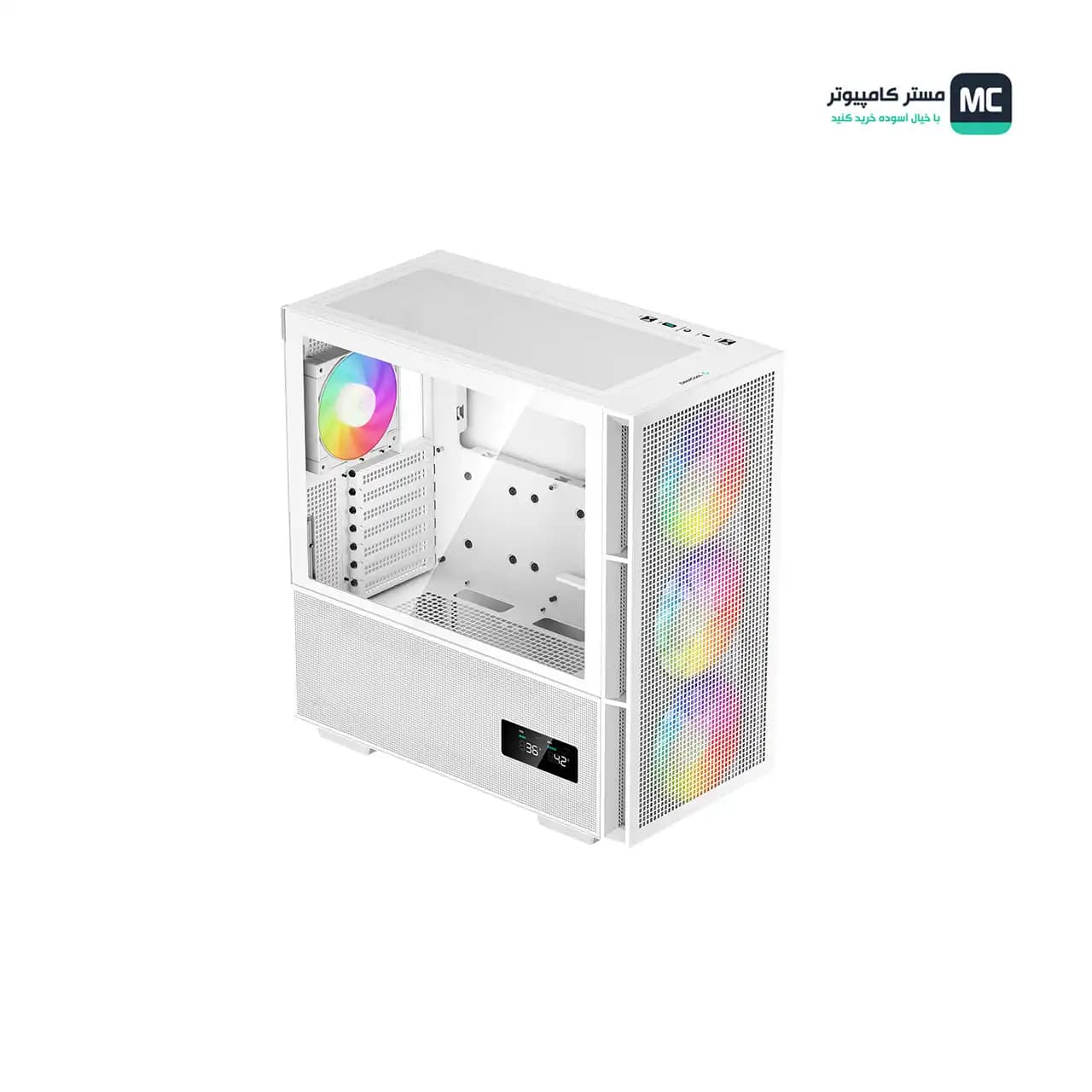 کیس دیپ کول CH560 DIGITAL WHITE — تصویر ۳