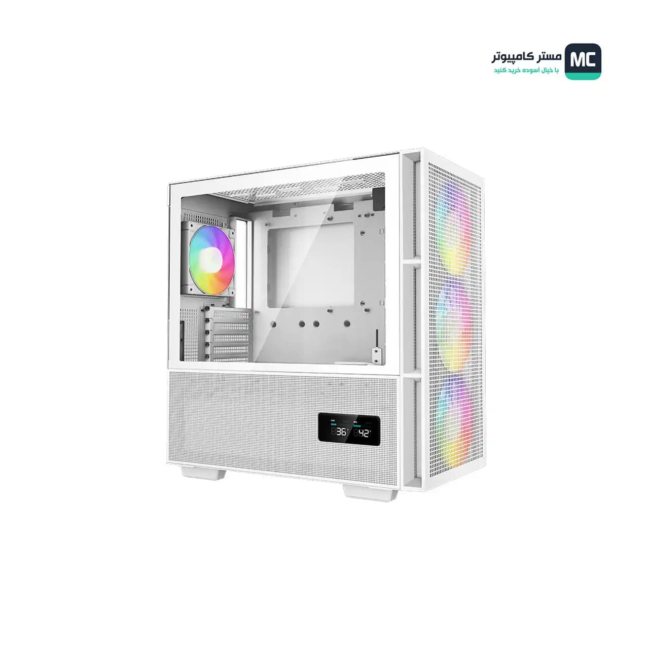 کیس دیپ کول CH560 DIGITAL WHITE — تصویر ۲
