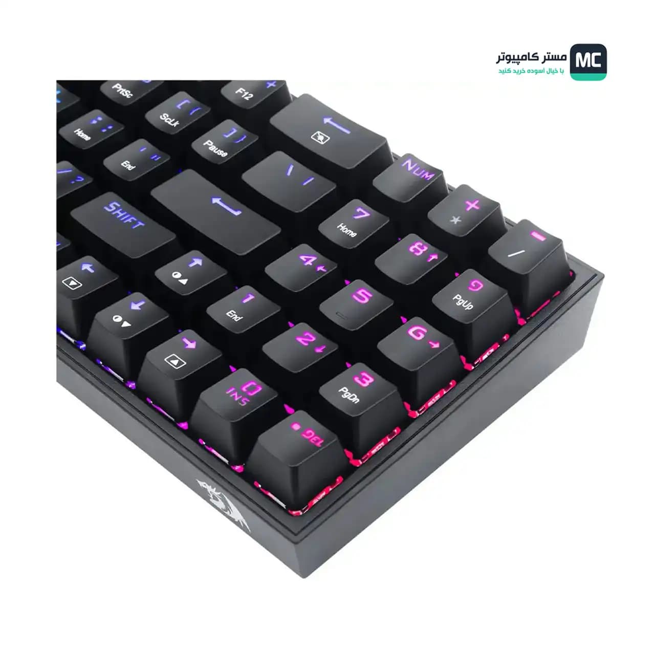 کیبورد مکانیکال گیمینگ ردراگون Pollux K628 RGB — تصویر ۶