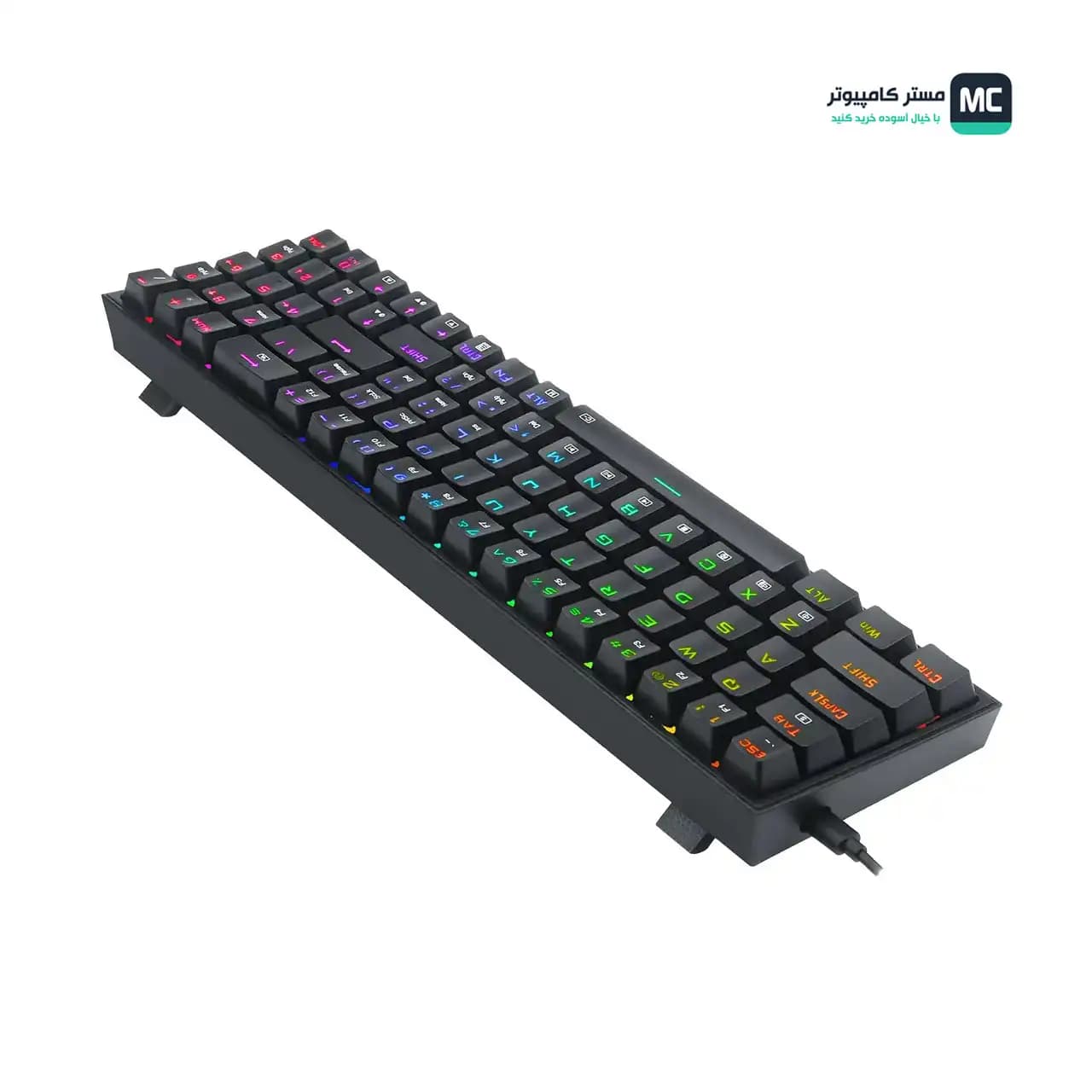 کیبورد مکانیکال گیمینگ ردراگون Pollux K628 RGB — تصویر ۴