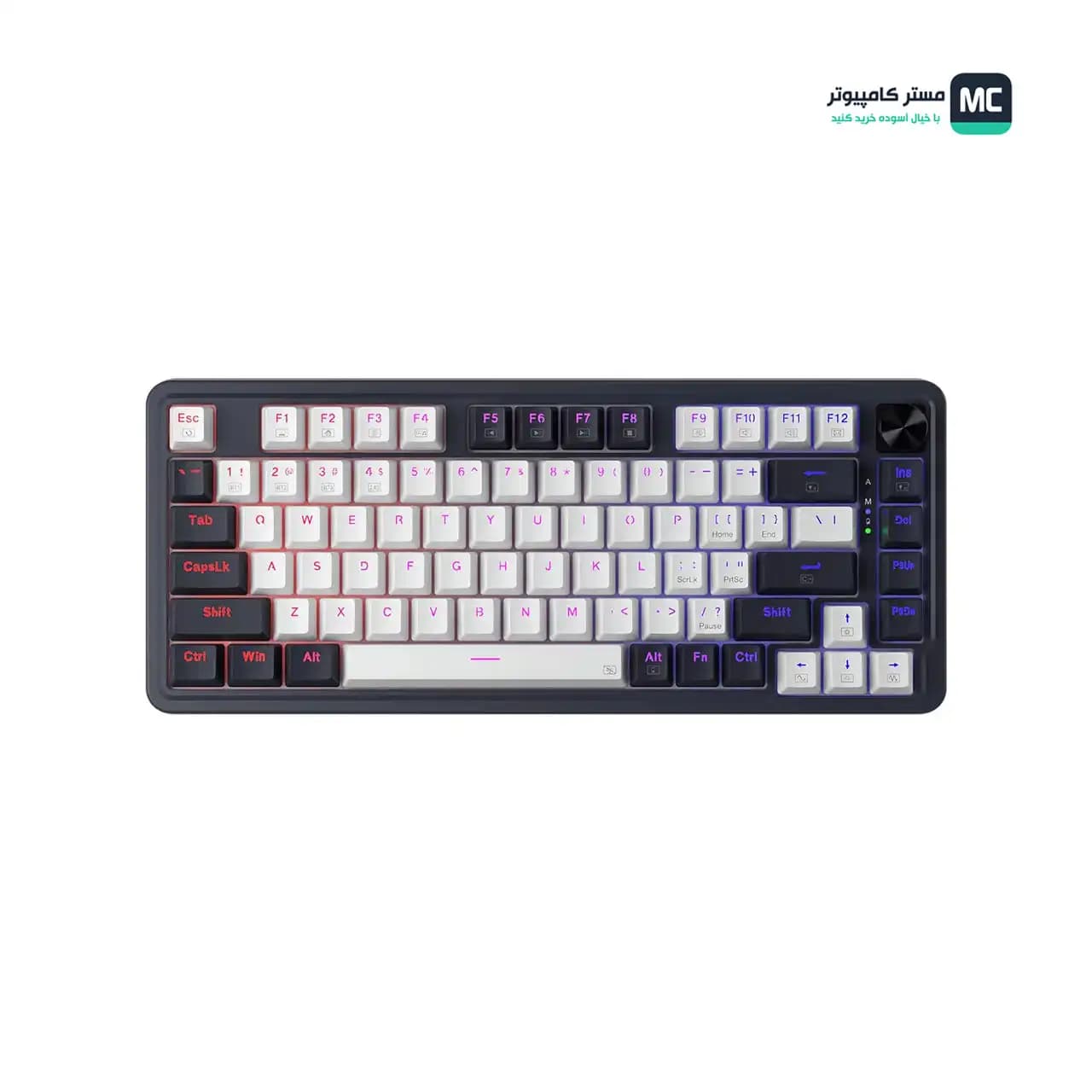 کیبورد بی سیم مکانیکال گیمینگ ردراگون UCAL K673 PRO WB — تصویر ۵