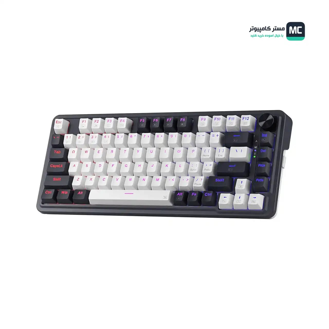 کیبورد بی سیم مکانیکال گیمینگ ردراگون UCAL K673 PRO WB — تصویر ۶