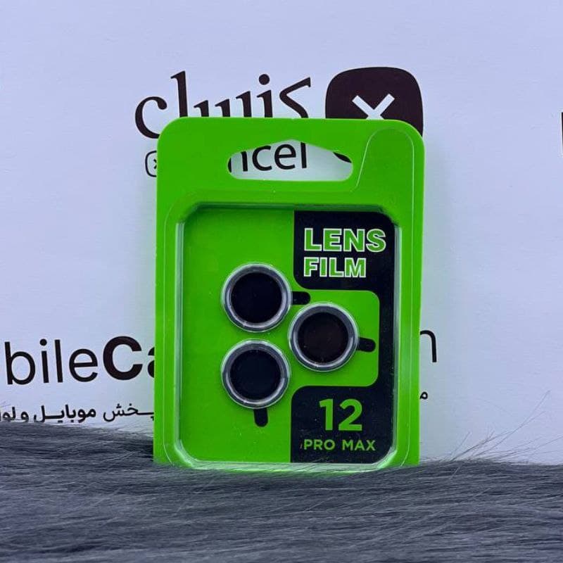 گلس لنز شابلوندار مناسب گوشی آیفون 12promax — تصویر ۹