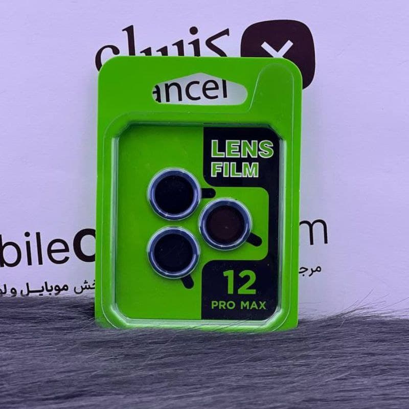 گلس لنز شابلوندار مناسب گوشی آیفون 12promax — تصویر ۲