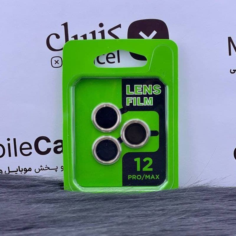 گلس لنز شابلوندار مناسب گوشی آیفون 12promax — تصویر ۵