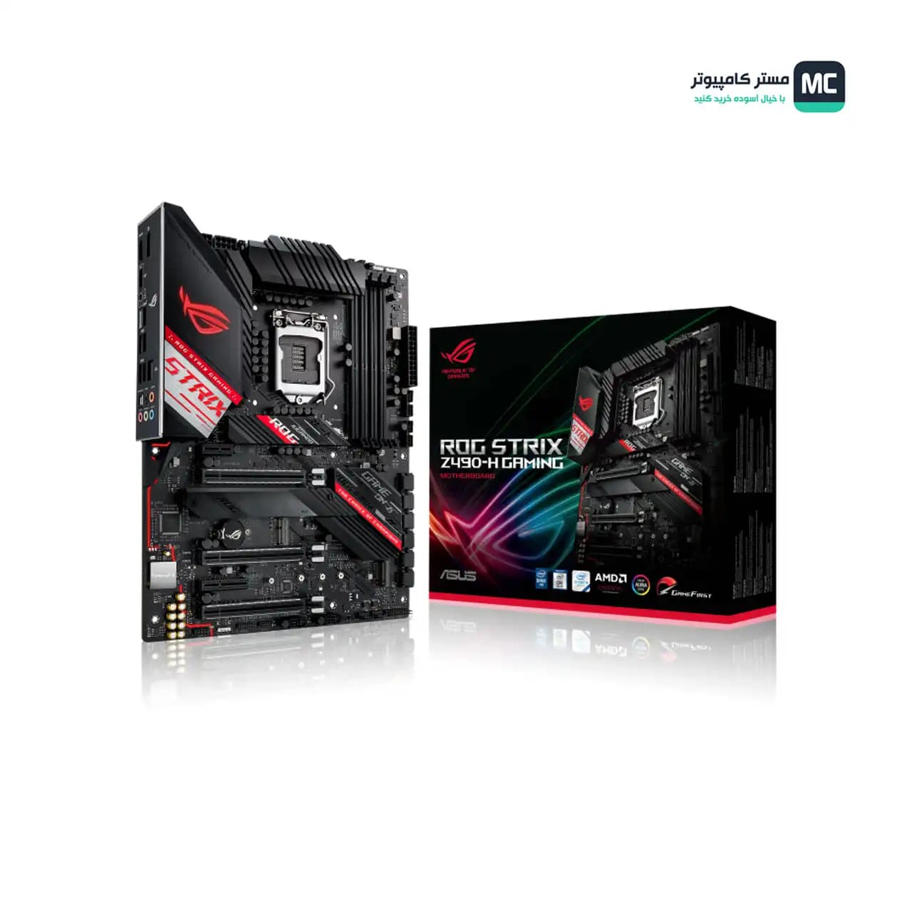 مادربرد ایسوس ROG STRIX Z490-H GAMING (کارکرده) — تصویر ۴