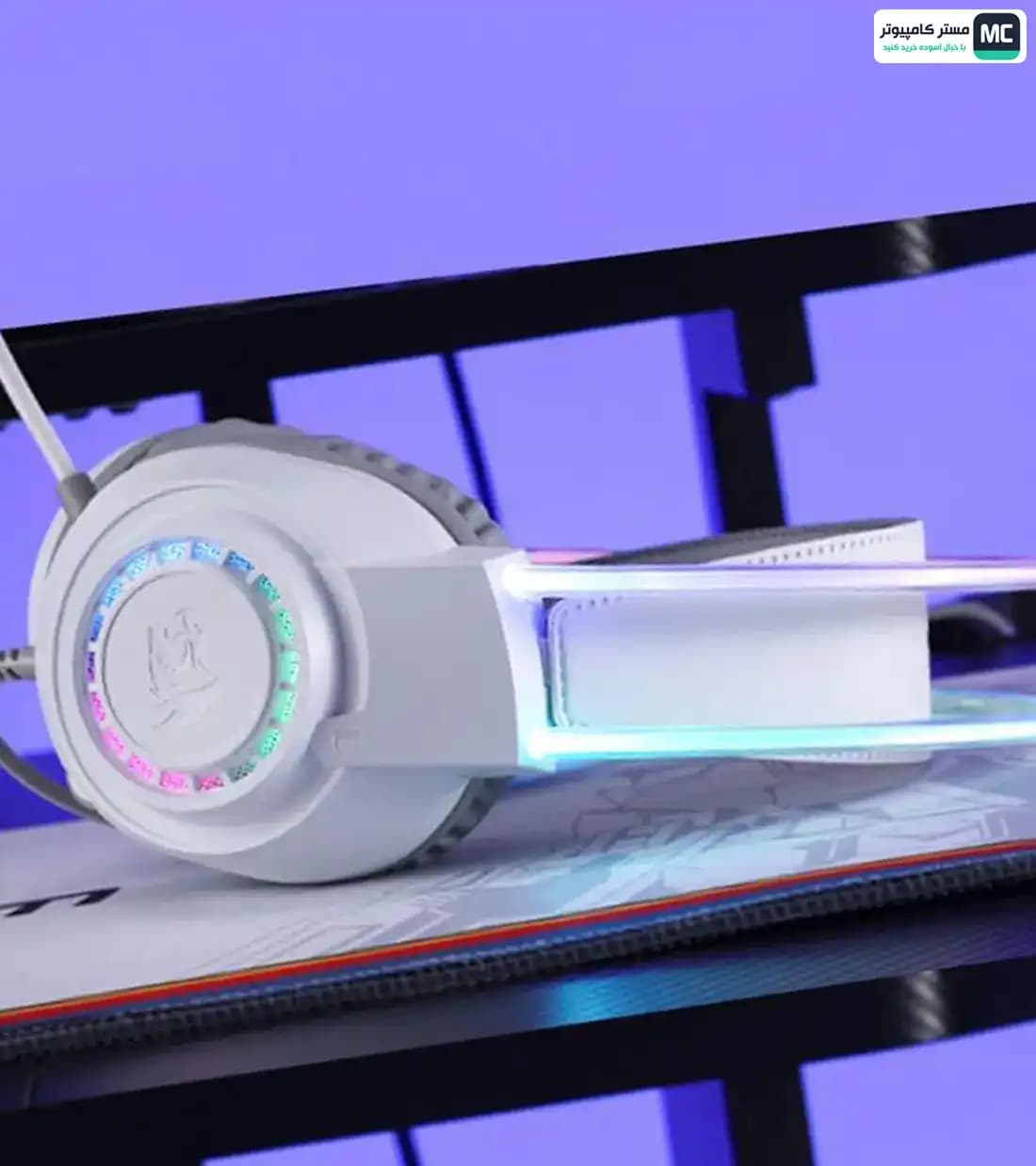 هدست گیمینگ ردراگون SCREAM H231 RGB White — تصویر ۶
