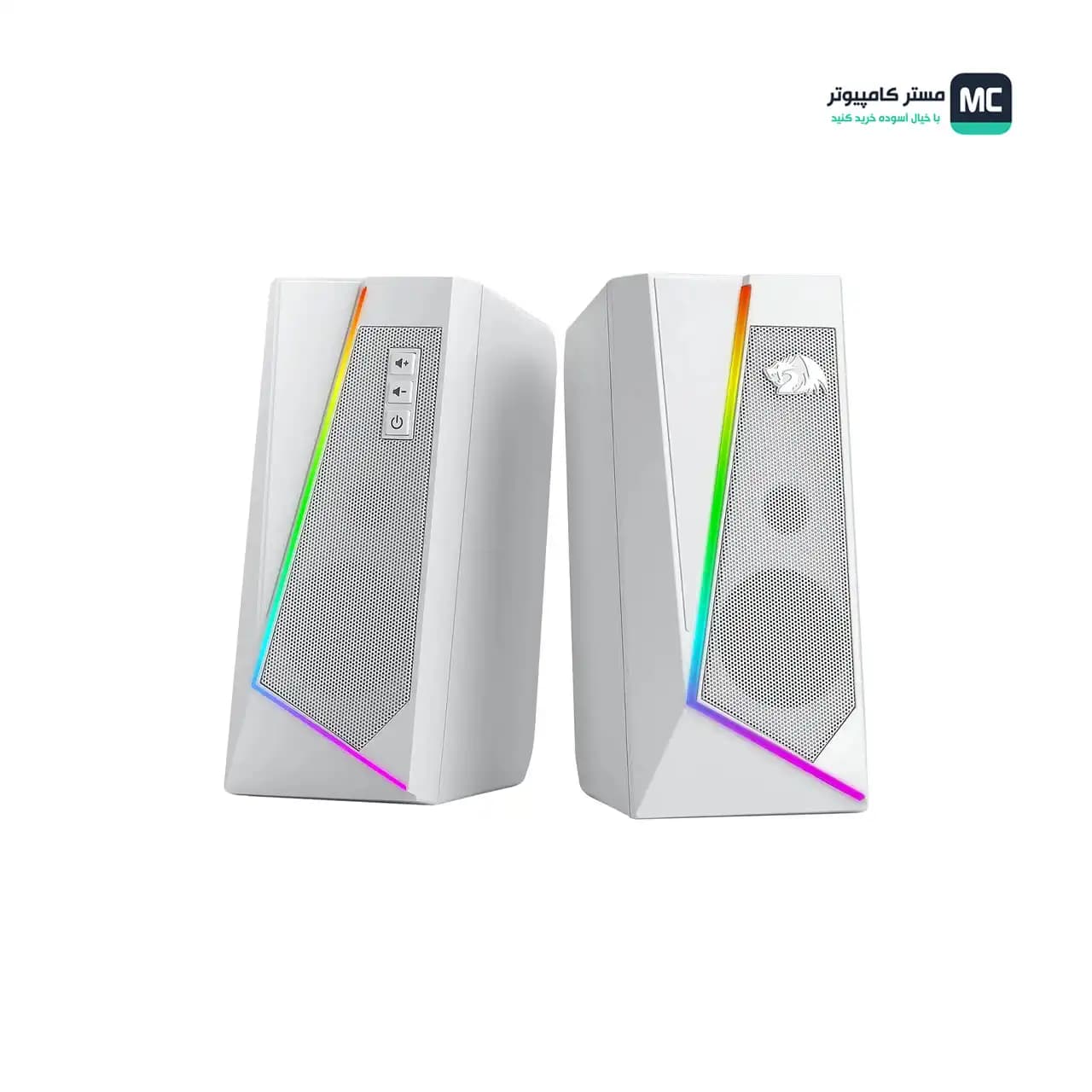 اسپیکر گیمینگ ردراگون Anvil GS520 White RGB — تصویر ۲