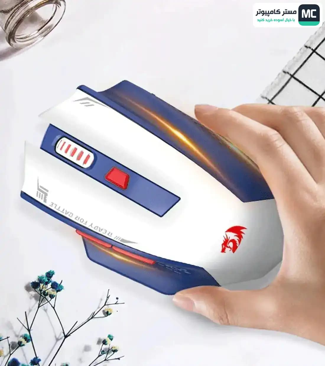 موس بی سیم گیمینگ ردراگون WOKI M994 WBR — تصویر ۴