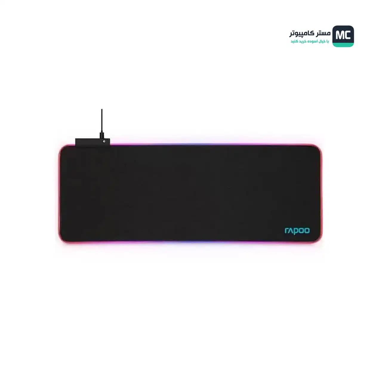 موس پد گیمینگ رپو مدل VP610 RGB BLACK 80*30 — تصویر ۴