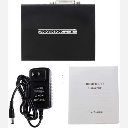 مبدل HDMi به DVI و جک 3.5 میلیمتری استریو اورجینال المان — تصویر ۱۲