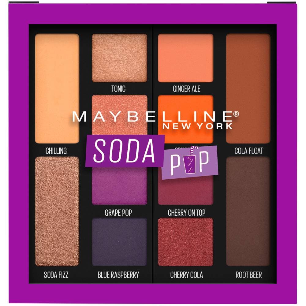پالت سایه چشم میبلین مدل سودا پاپ Soda Pop شماره 110 — تصویر ۳