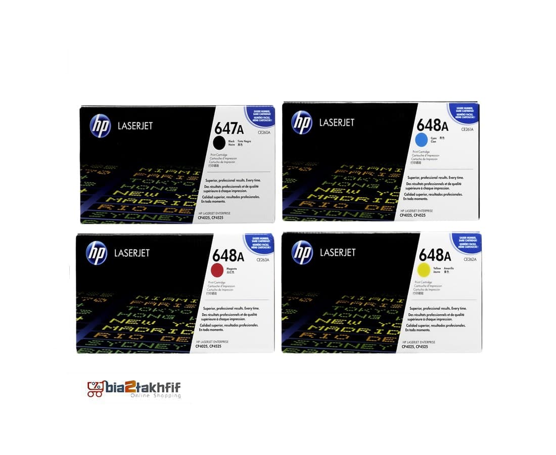 کیت کارتریج تونر لیزری 648A اچ پی