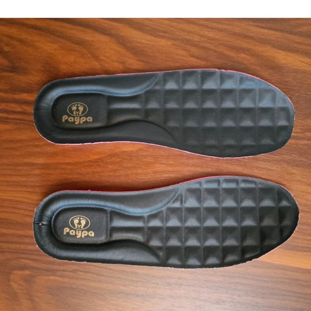 کفش طبی مردانه مدل پایپا رویه چرم مشکی سایز 40 تا 45 — تصویر ۵