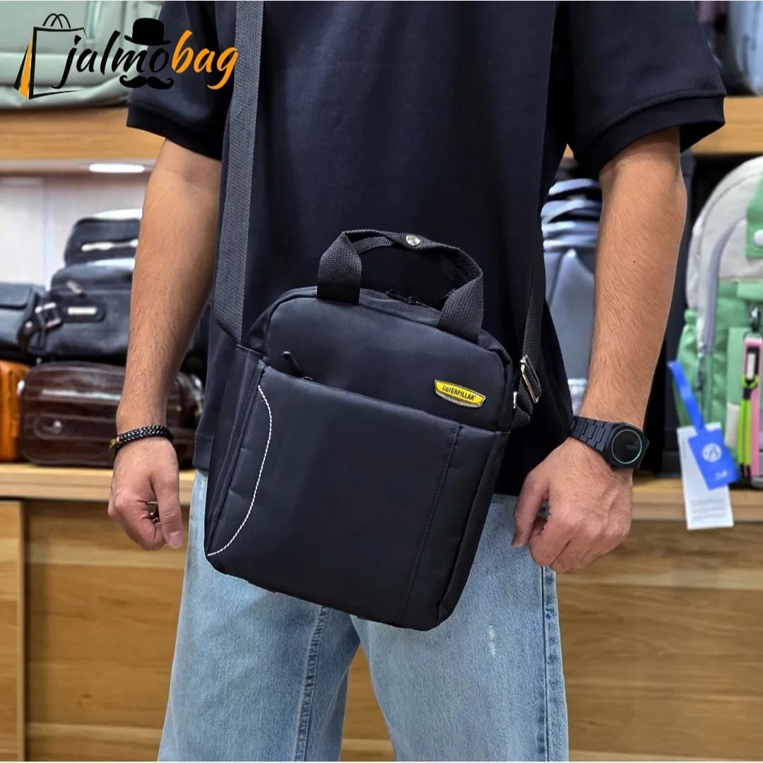 کیف ظرف غذا دستی و دوشی پارچه ای کد 2216 — تصویر ۲