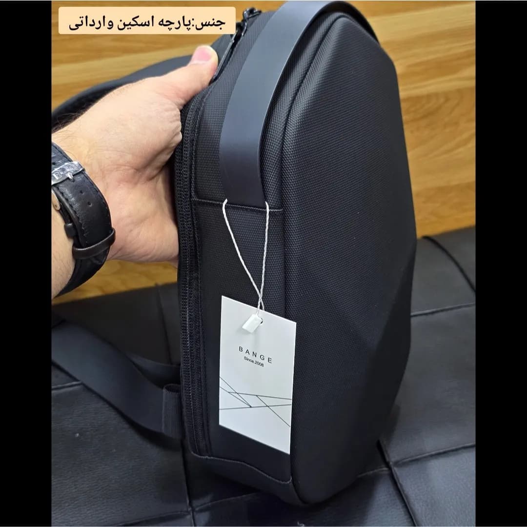 بادی بگ هاردکیس بنج ضد آب پارچه اسکین وارداتی پورت تایپ C و USB دسته عینک دار — تصویر ۸