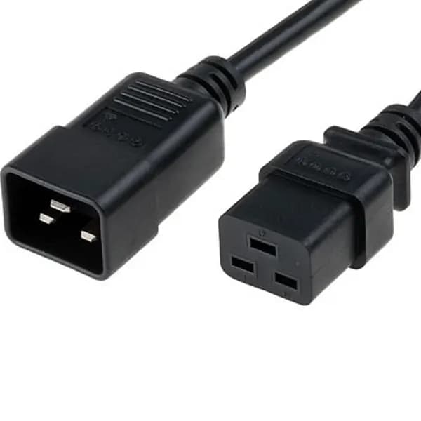 کابل برق بک تو بک C19-C20 بافو با قطر 3C*1.5MM