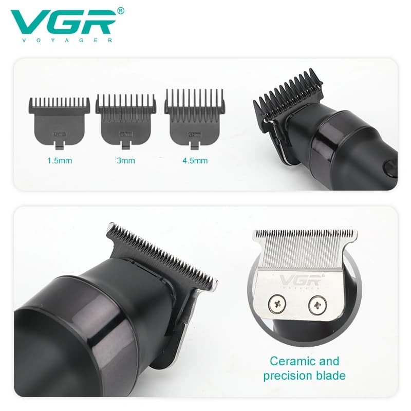 ماشین اصلاح سر و صورت وی جی آر مدل V-987 — تصویر ۱۲