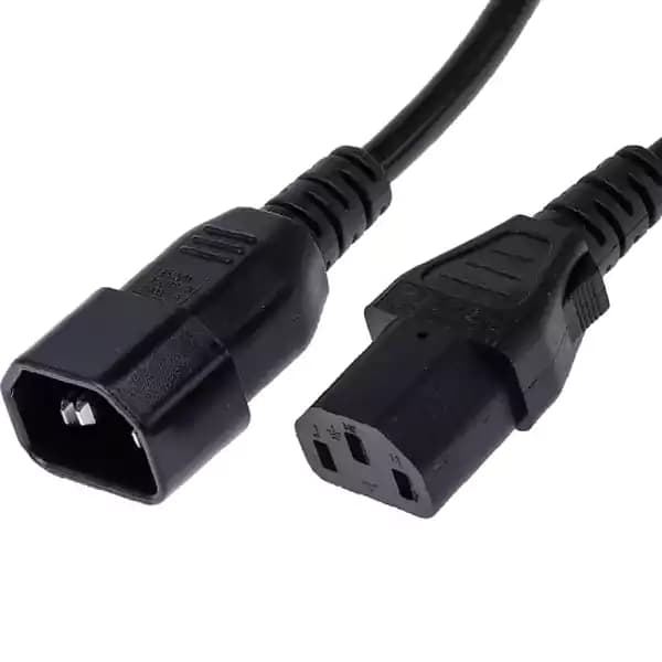 کابل برق بک تو بک C13-C14 بافو با قطر 3C*1MM