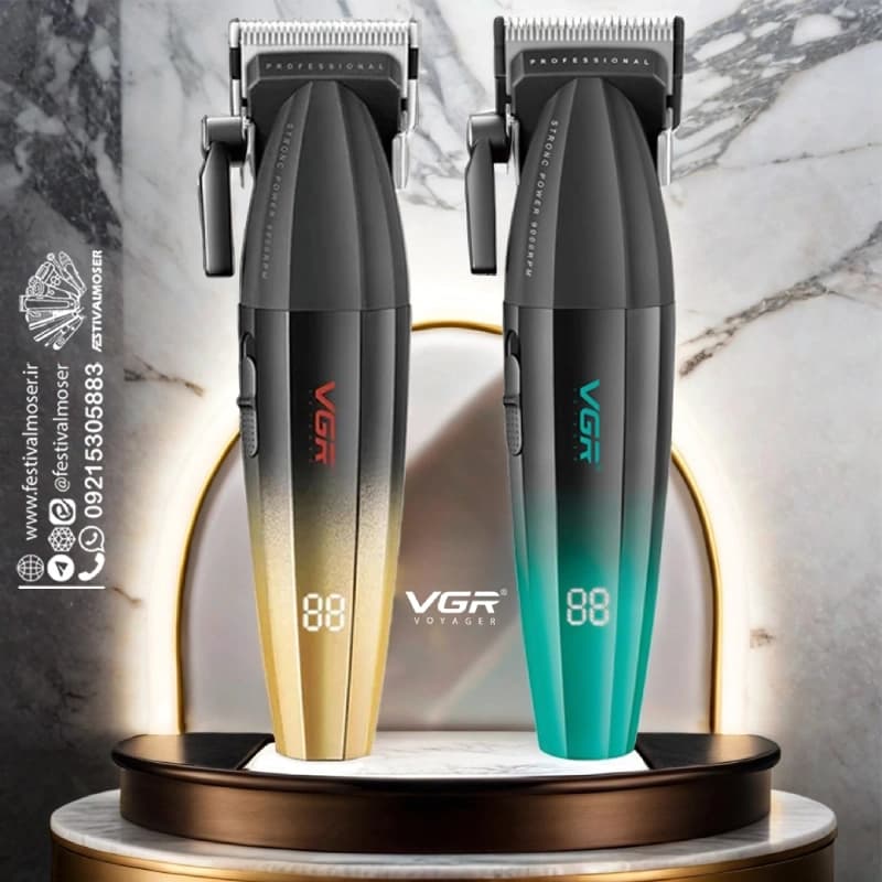 ماشین اصلاح سر و صورت وی جی آر مدل V-003 — تصویر ۲