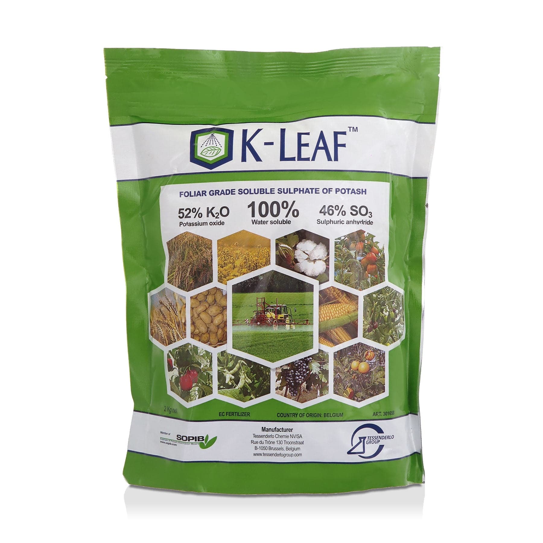 کود سولوپتاس کی لیف K-Leaf بلژیکی بازارگان کالا