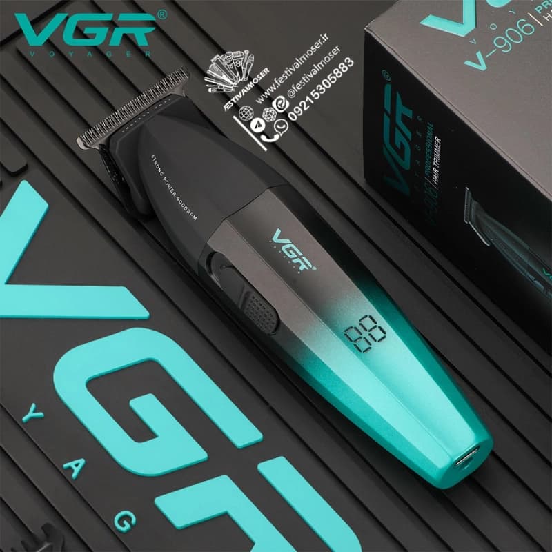 ماشین اصلاح سر و صورت وی جی آر مدل V-906 — تصویر ۱۲