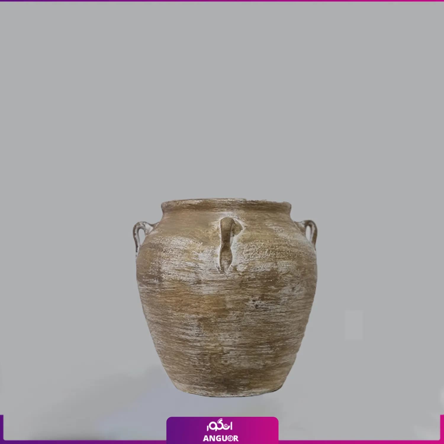گلدان سفالی 4 دسته