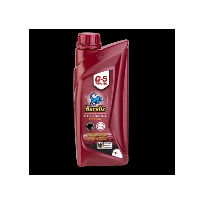 روغن گیربکس دستی بارلیز مدل 75W80 GL5 – پلاستیکی G5 حجم 1 لیتر — تصویر ۲