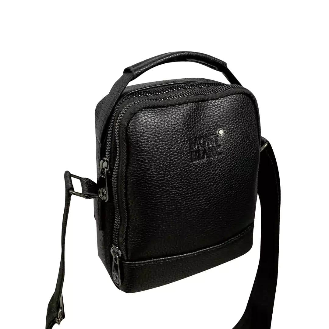 کیف چرمی رودوشی Mont Blanc مدل MB30205-S سایز کوچک — تصویر ۱۰