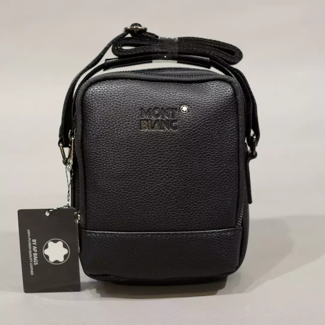 کیف چرمی رودوشی Mont Blanc مدل MB30205-S سایز کوچک