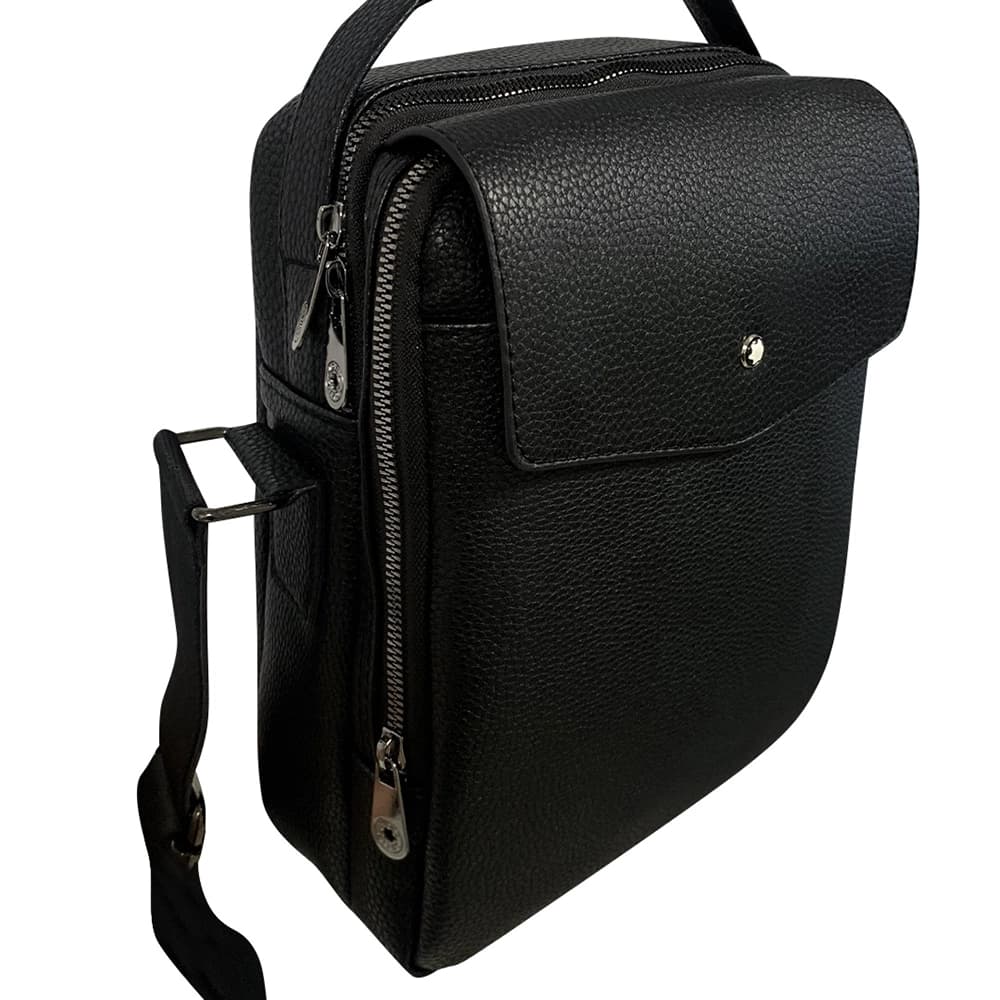 کیف چرمی رودوشی Mont Blanc مدل MB30201-L سایز بزرگ — تصویر ۱۲