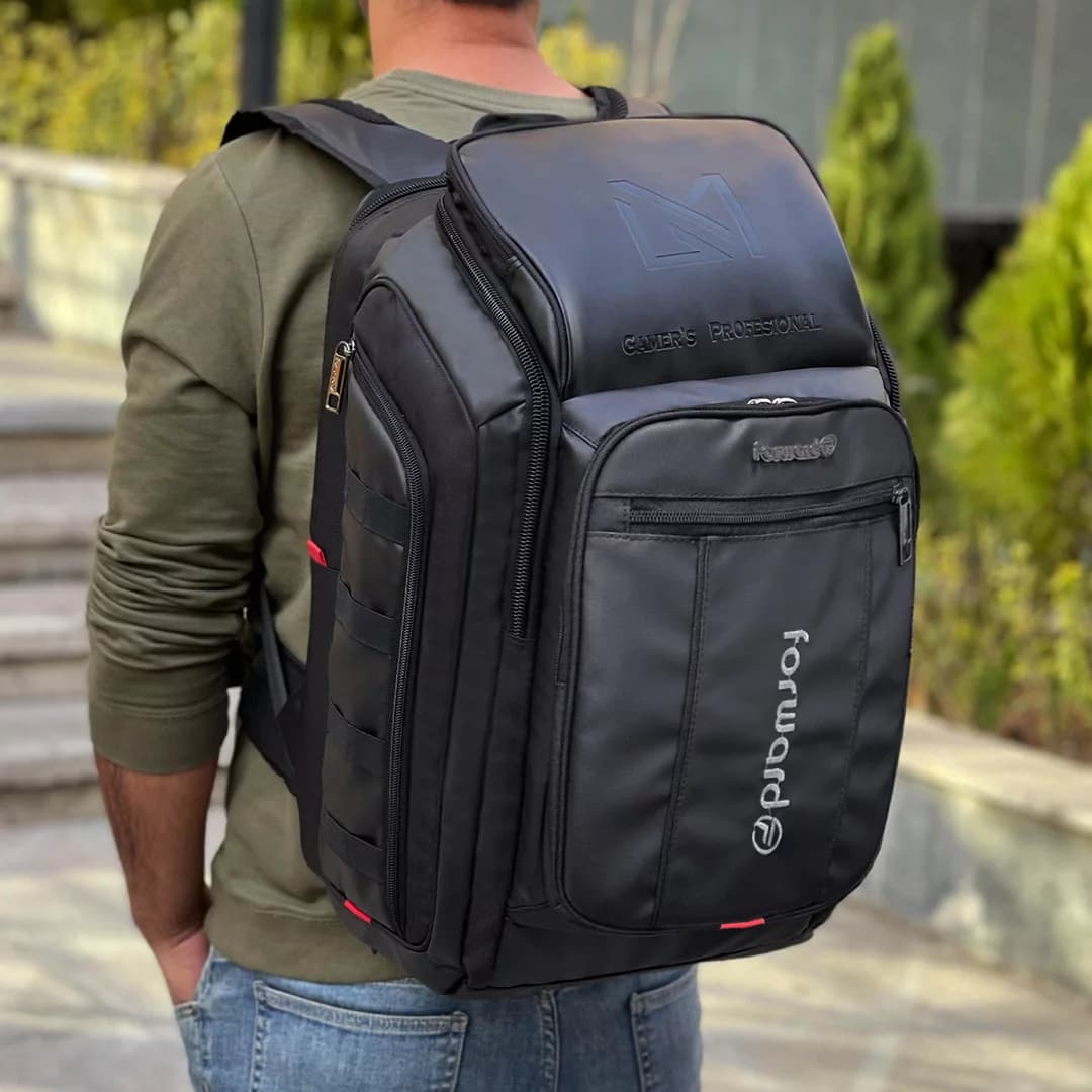 کوله پشتی لپ تاپ فوروارد مدل GAMERS PROFESSIONAL – FCLT0019 — تصویر ۴