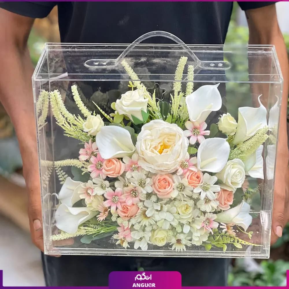 باکس گل مصنوعی همیشه بهار