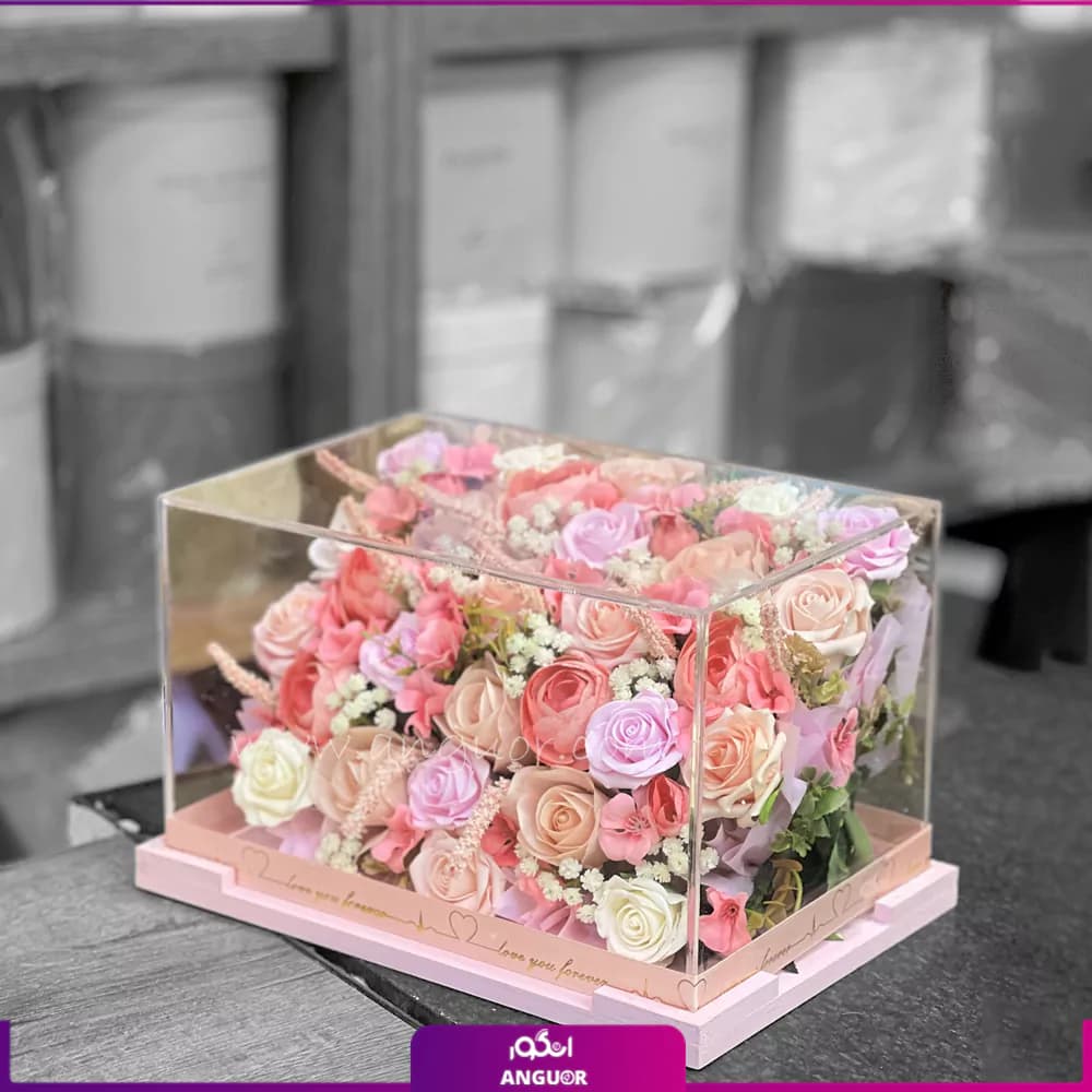 باکس گل مصنوعی زیبایی ابدی