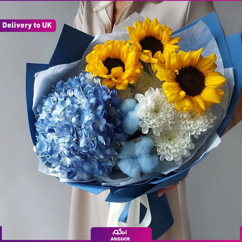 Serein bouquet (Delivery to UK)